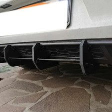 Diffusore estrattore posteriore paraurti Volkswagen Golf Mk 7 7.5 GTI GTD