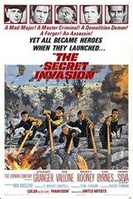 THE SECRET INVASION (1964) Mickey Rooney - Public Domain Movie DVD NO CASE