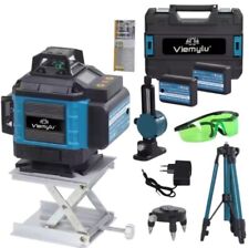 LIVELLA LASER TRACCIATORE AUTOLIVELLANTE 4D 16 LINEE 360° ROTAZIONE LINEA VERDE