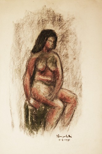 Nudo femminile angioletti - femminile,