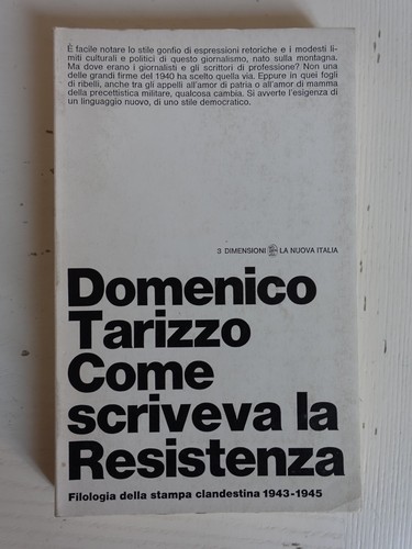 Come scriveva resistenza - come,