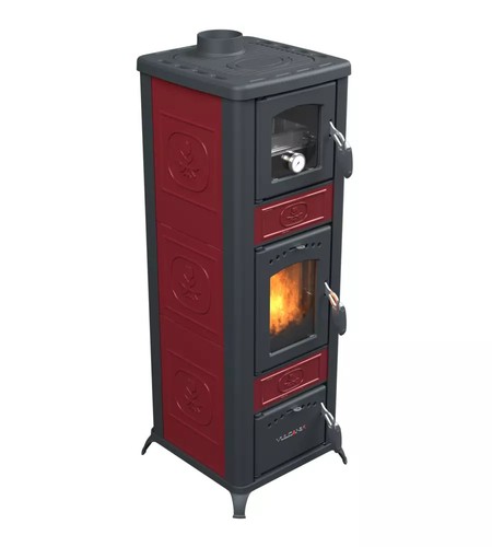 Stufa legna con forno - stufa,