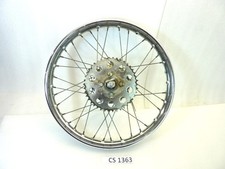 Cerchio posteriore ciclomotore epoca Beretta 16 x 0/15 36 fori 4 raggi mancan...