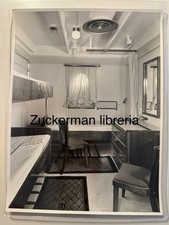 foto nave ship ASIA anni 50 CABINA CLASSE TURISTICA interni Lloyd Triestino