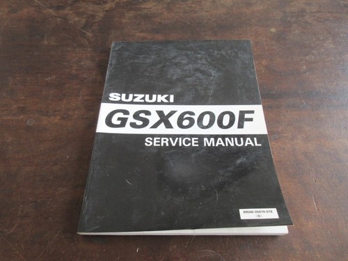Suzuki gsx600f gsx600fw 1998 - suzuki,