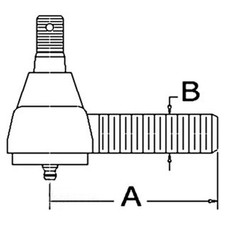 70207725 Terminale tirante RH