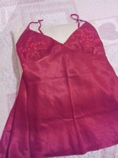 Coordinato donna canotta + culotte completo intimo Natale lingerie sexy Vintage