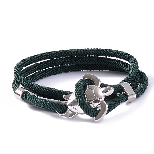 Bracciale avvolgente corda - avvolgente,