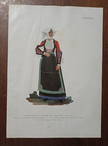 Litografia popolana atzara - litografia, di