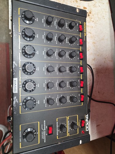 Tapco 6000r mixer e - tapco,