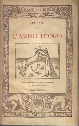 Asino oro volume - l'asino, d'oro.