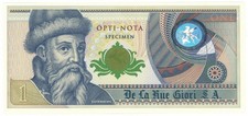 NO VALUE SPECIMEN DE LA RUE