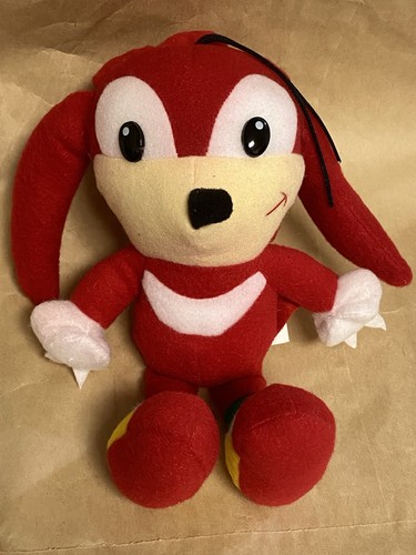 Peluche pupazzo knuckles sonic - pupazzo,