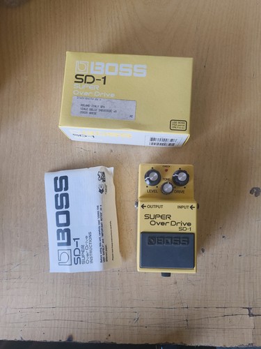 Boss super overdrive - boss, sd-1
