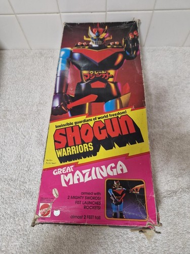 Raro vintage mattel shogun - raro,