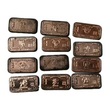 Raro set completo di 12 - 1g