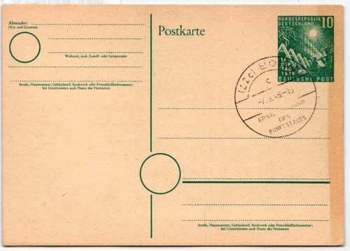 Brd pso come intero postale - brd,
