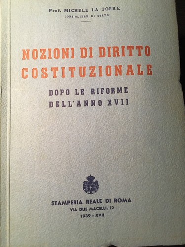 Nozioni diritto costituzionale