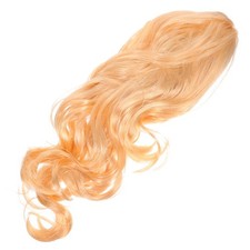  Parrucca bionda con frangia