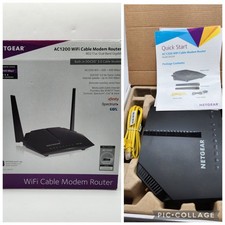 Netgear router modem con cavo