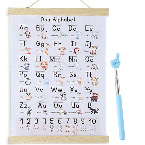 Alfabeto bambini 30x40 - alfabeto,