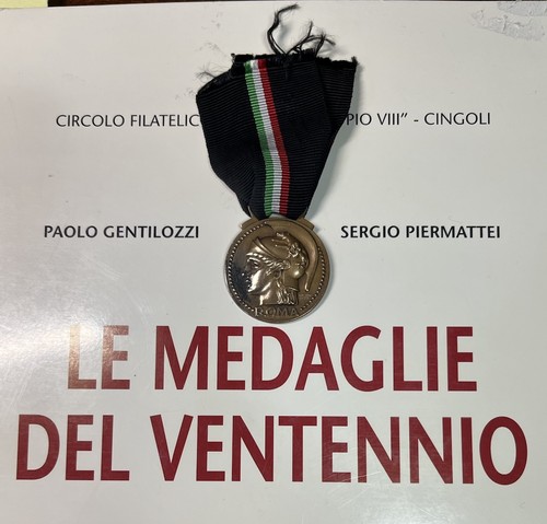 Medaglia fasci scuole del - fasci,