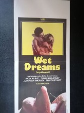 LOCANDINA WET DREAMS SOGNI BAGNATI 1975 DUSAN MAKAVEJEV [BAG6-122]