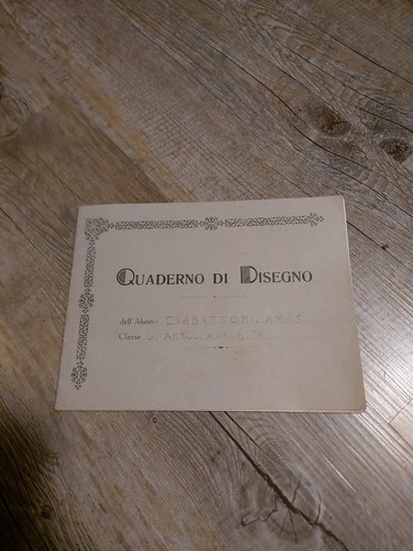 Vecchio libretto scolastico - , di
