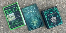 Wicca & Witchcraft 3 Book Bundle - Scott Cunningham, Danu Forest & Shawn Robbins