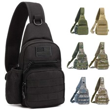 Borsa a tracolla tattica outdoor militare MOLLE zaino a tracolla petto tracolla