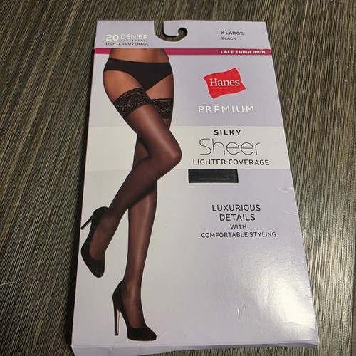 Calze hanes premium pizzo - calze,