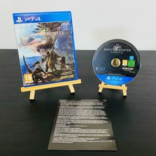 Monster Hunter World PS4 SONY PLAYSTATION 4 PAL ITALIANO CD COME NUOVO