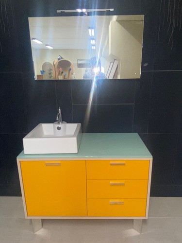 Mobile bagno con piano - , in