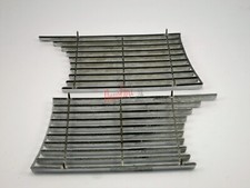 COPPIA GRIGLIE CROMATE