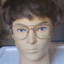 Occhiale Da Vista Uomo Polaroid D451 Oro 55mm Nuovo Aviator