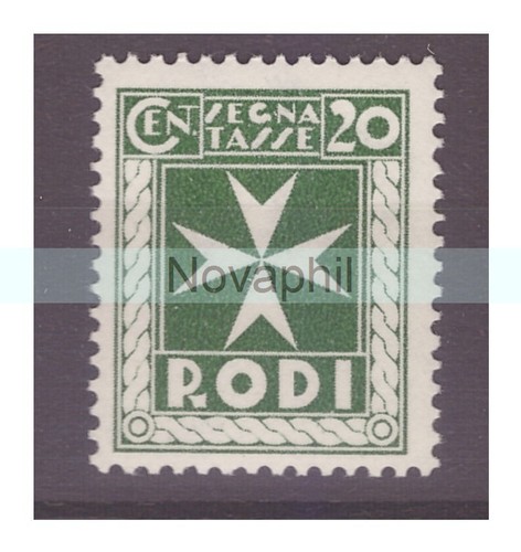Egeo rodi 1934 segnatasse - egeo,