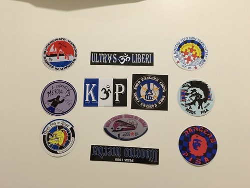 Pisa adesivi ultras - adesivi,