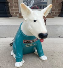 Lampada da barra Anheuser Busch pubblicitaria 1986 Bud Light Spuds Mackenzie soffiaggio stampo