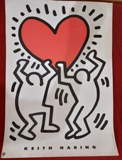 Keith HARING  Poster Vintage 1993