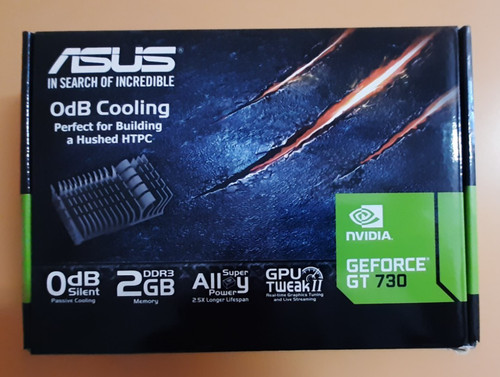 Asus nvidia geforce gt730 2gb - asus,