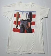 Camicia Bruce Springsteen Born in the USA World Tour 1984-85 XL double face anni 80
