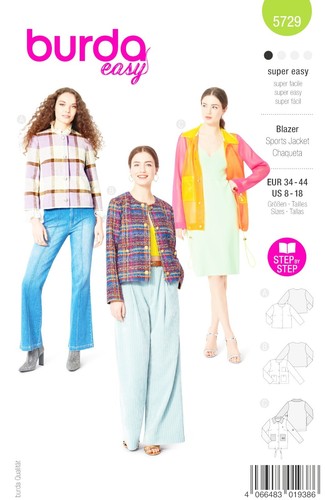 Burda easy modello taglio - burda, n