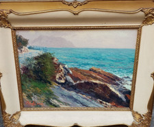 PITTORE -GIUSEPPE ARIGLIANO 1917-1999  -NERVI-GENOVA- MARINA LIGURE-