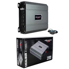 EXCALIBUR X11000.1 amplificatore mono 1 x 1440 watt a 2 ohm bagagliaio auto