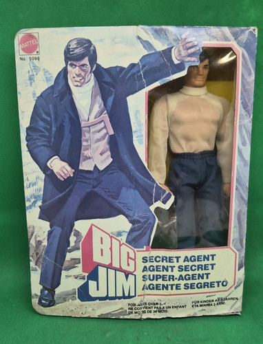 Mattel 5098 big jim secret - big,