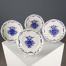 Piatti Antichi Ceramica di Bassano Italia Metà XX Secolo Originali