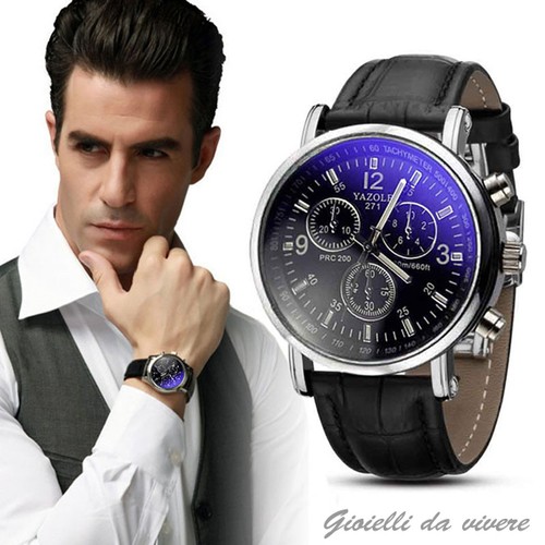 Orologio uomo semplice - orologio,