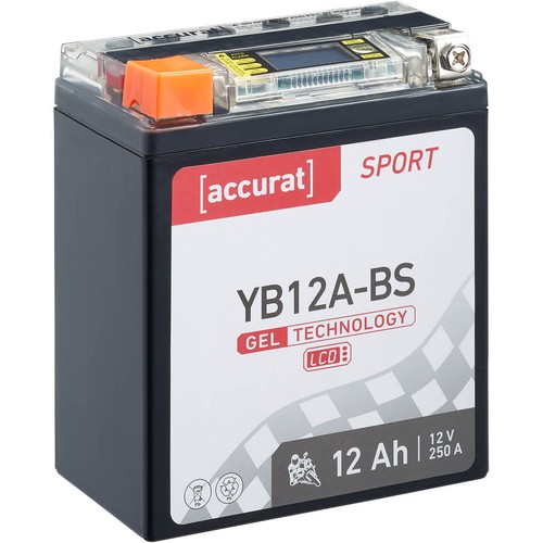 Batteria moto yb12a gel - batteria,