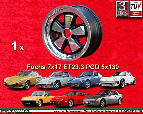Cerchio porsche fuchs - porsche, 911