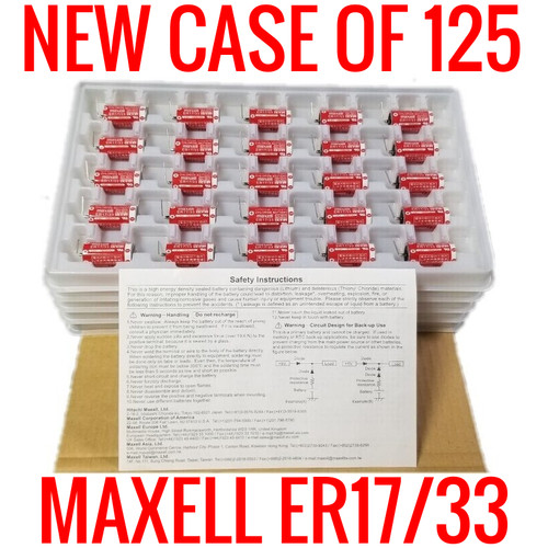 Confezione 125 maxell er17 - confezione,